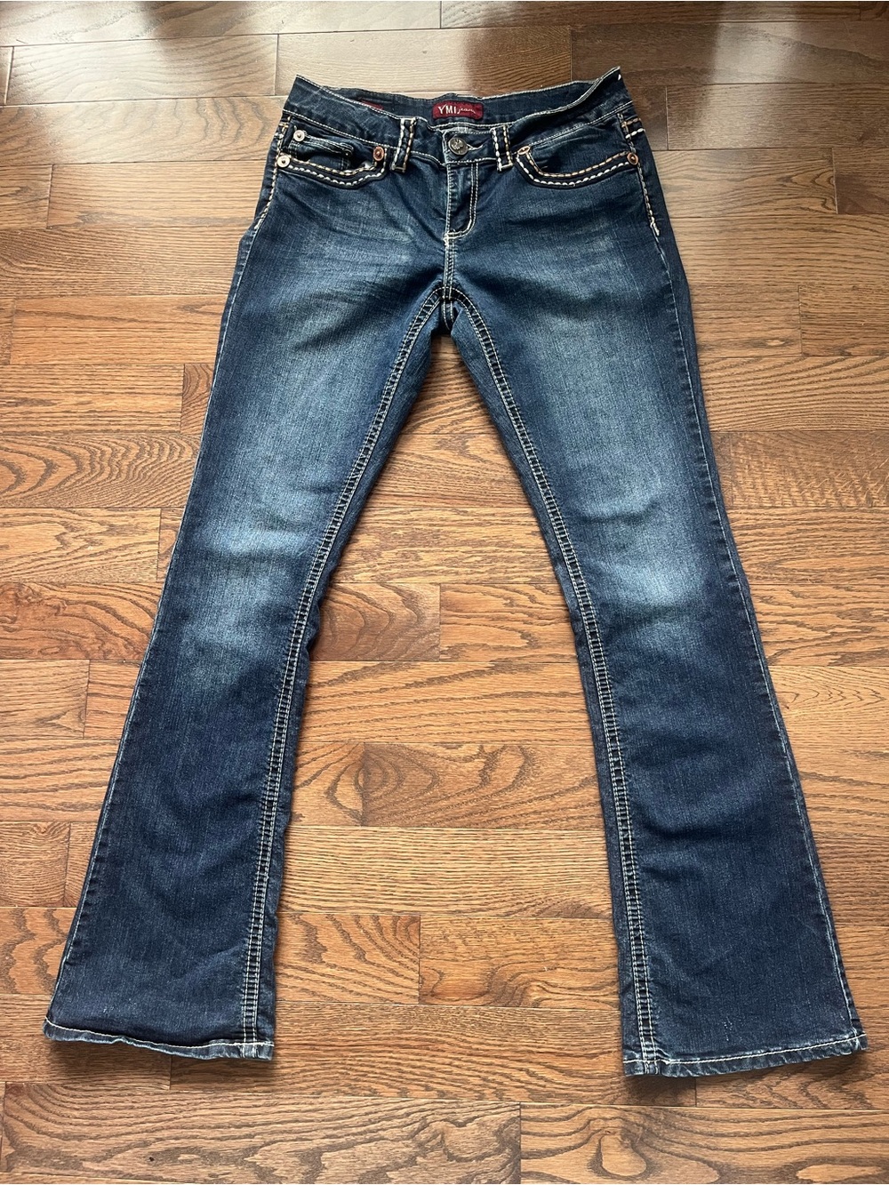 YMI 2000’s y2k vintage bootcut dark wash jeans